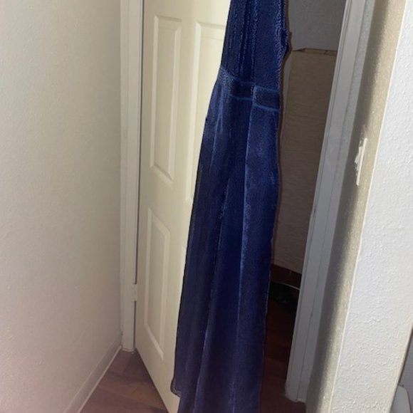 Elevenses Jumpsuit/Romper Blue Velvet (Size 2) - Picture 2 of 3